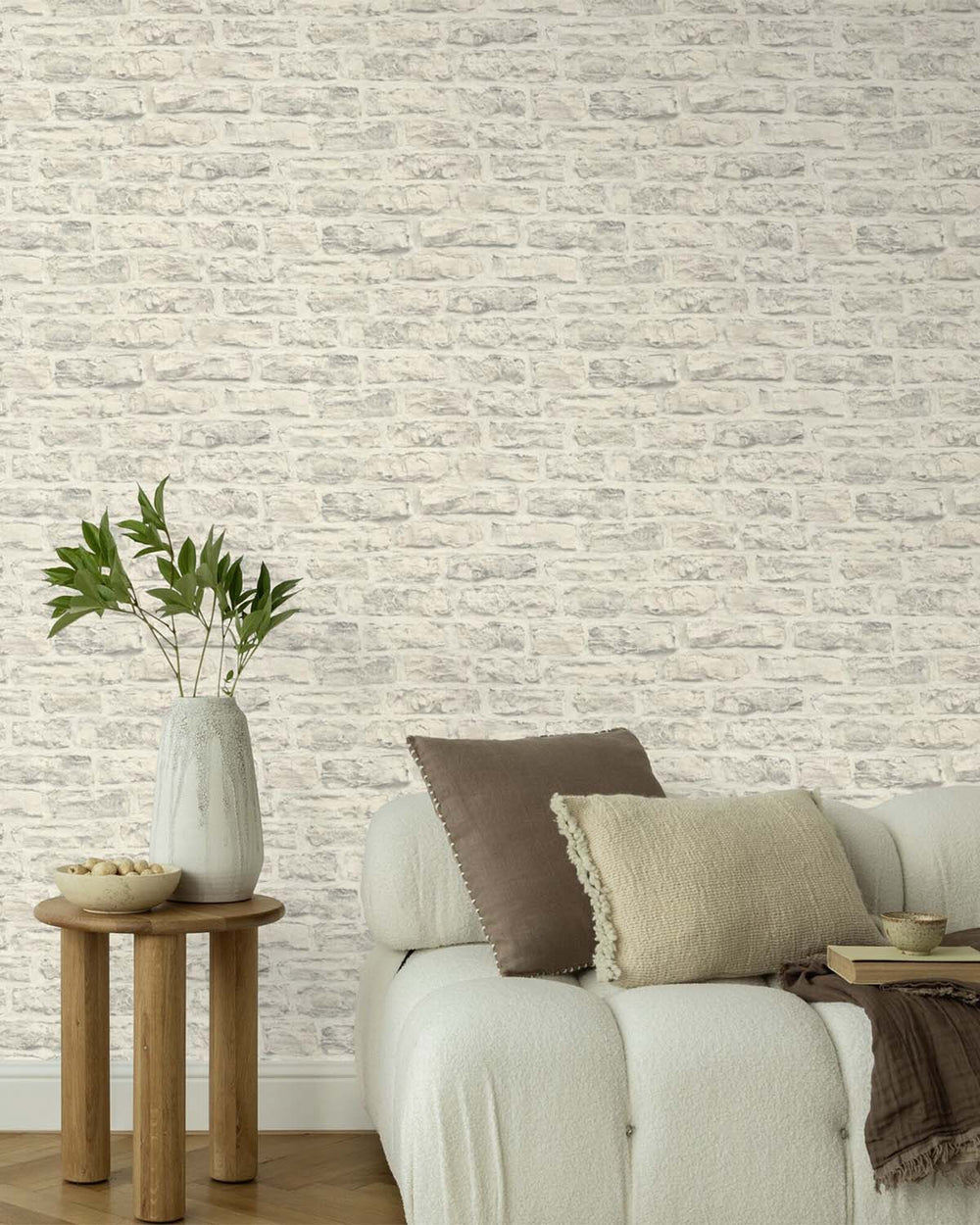 Van de Cane Old Brick Print Wallpaper R10598
