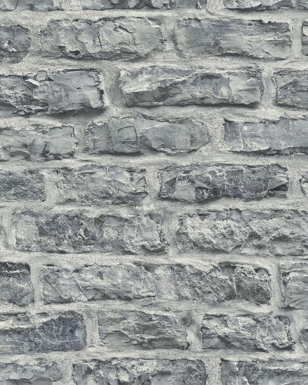 Adeptus Battlegrey Old Brick Print Wallpaper R10601