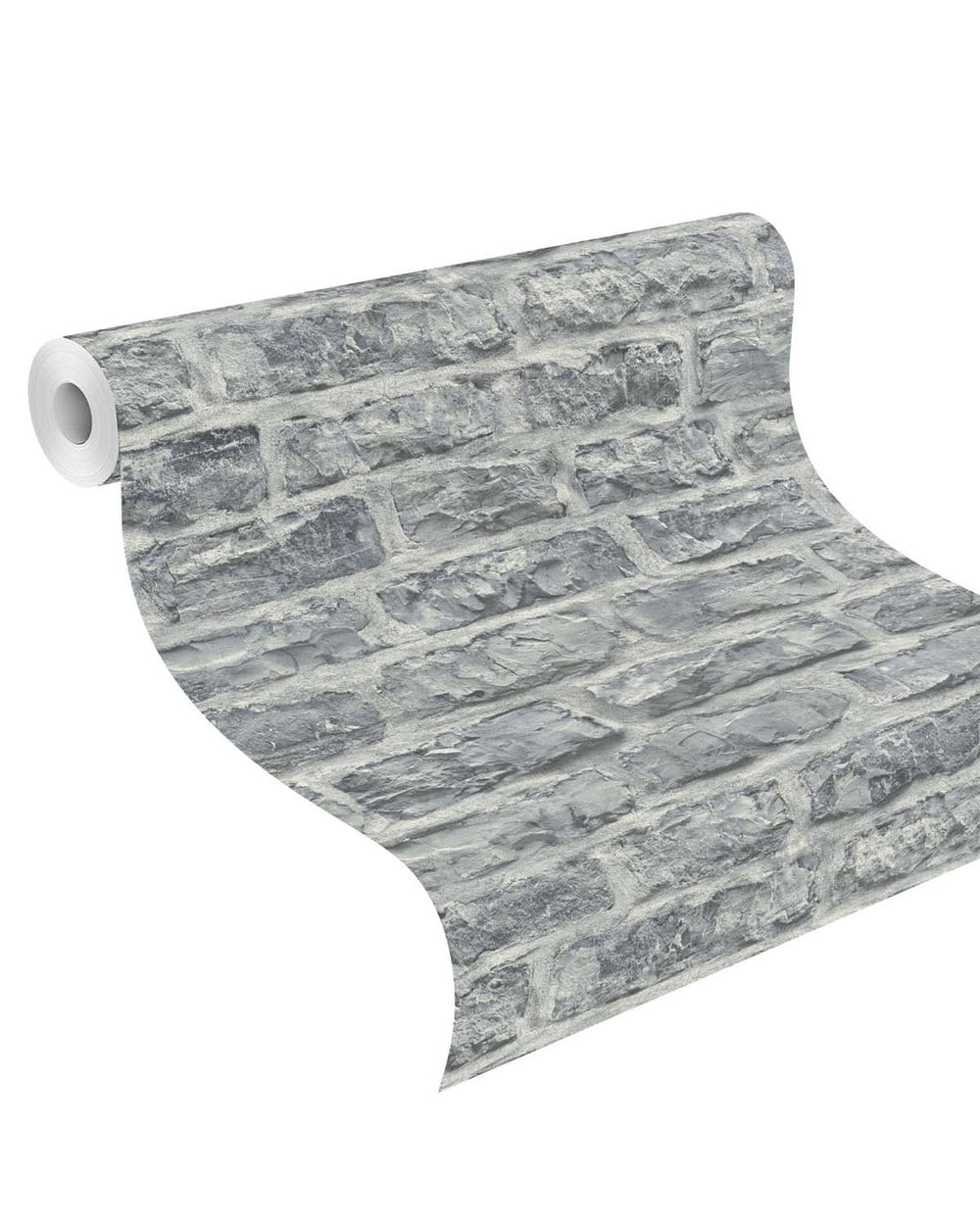 Adeptus Battlegrey Old Brick Print Wallpaper R10601