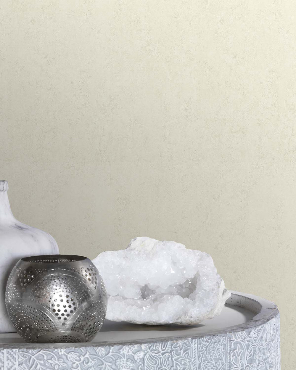 Early Snow Concrete Effect Wallpaper R10602