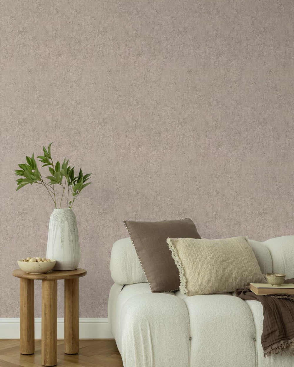 Stone Grey Concrete Effect Wallpaper R10605