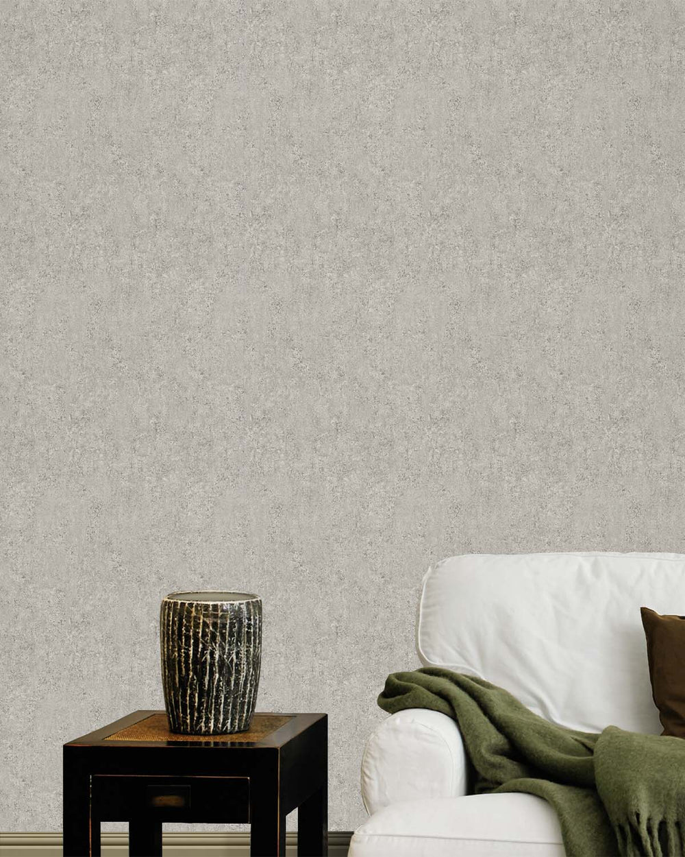 Cool Slate Concrete Effect Wallpaper R10606