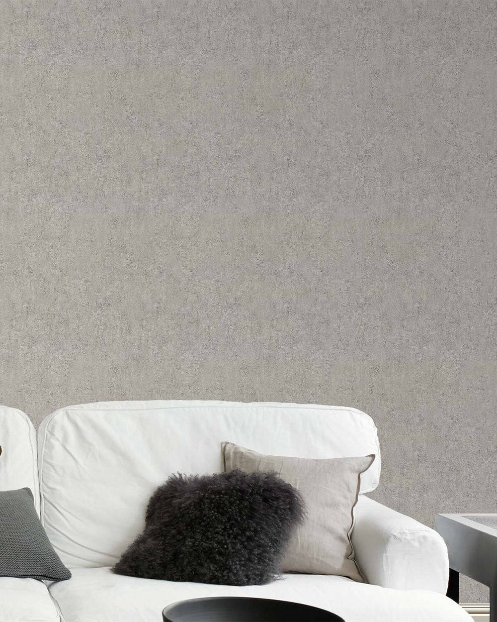 Cool Slate Concrete Effect Wallpaper R10606