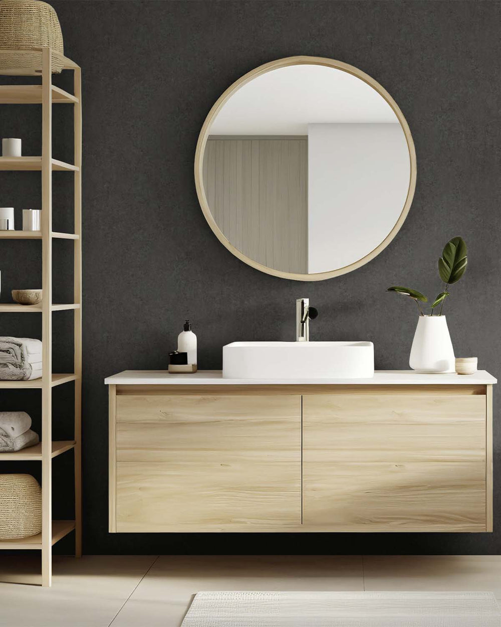Desert Shadow Concrete Effect Wallpaper R10607