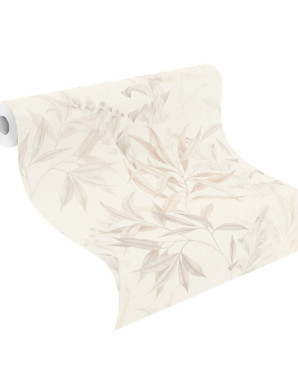 Grey - Taupe Floral Bamboo Wallpaper R10618