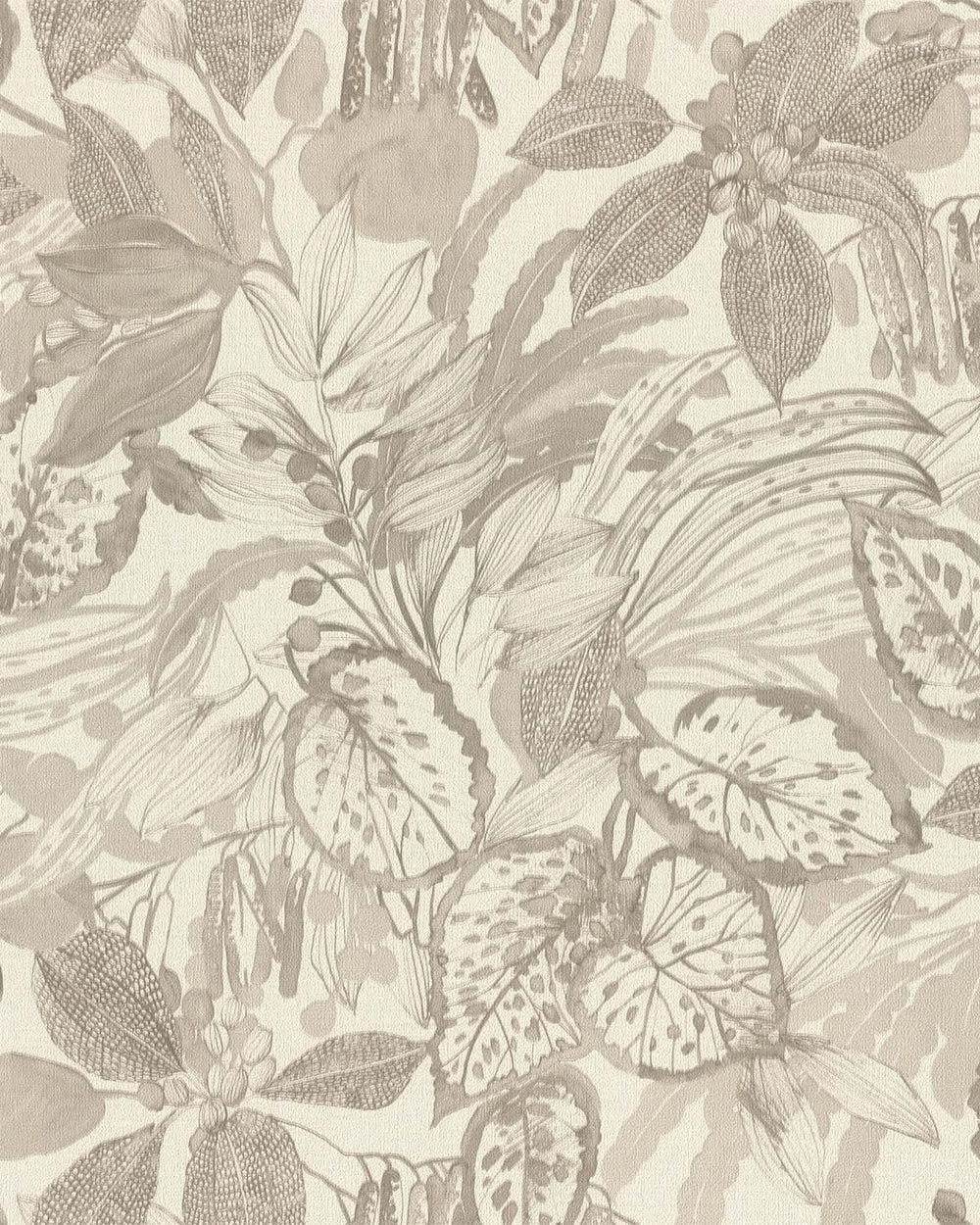 Stonegate Hand-Drawn Leaf Wallpaper R10631