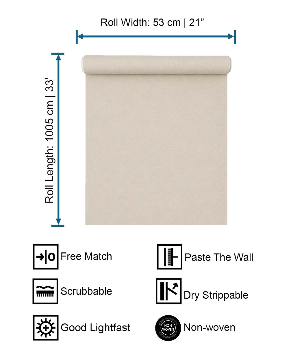 Crushed Silk Faux Linen Print Wallpaper R10636