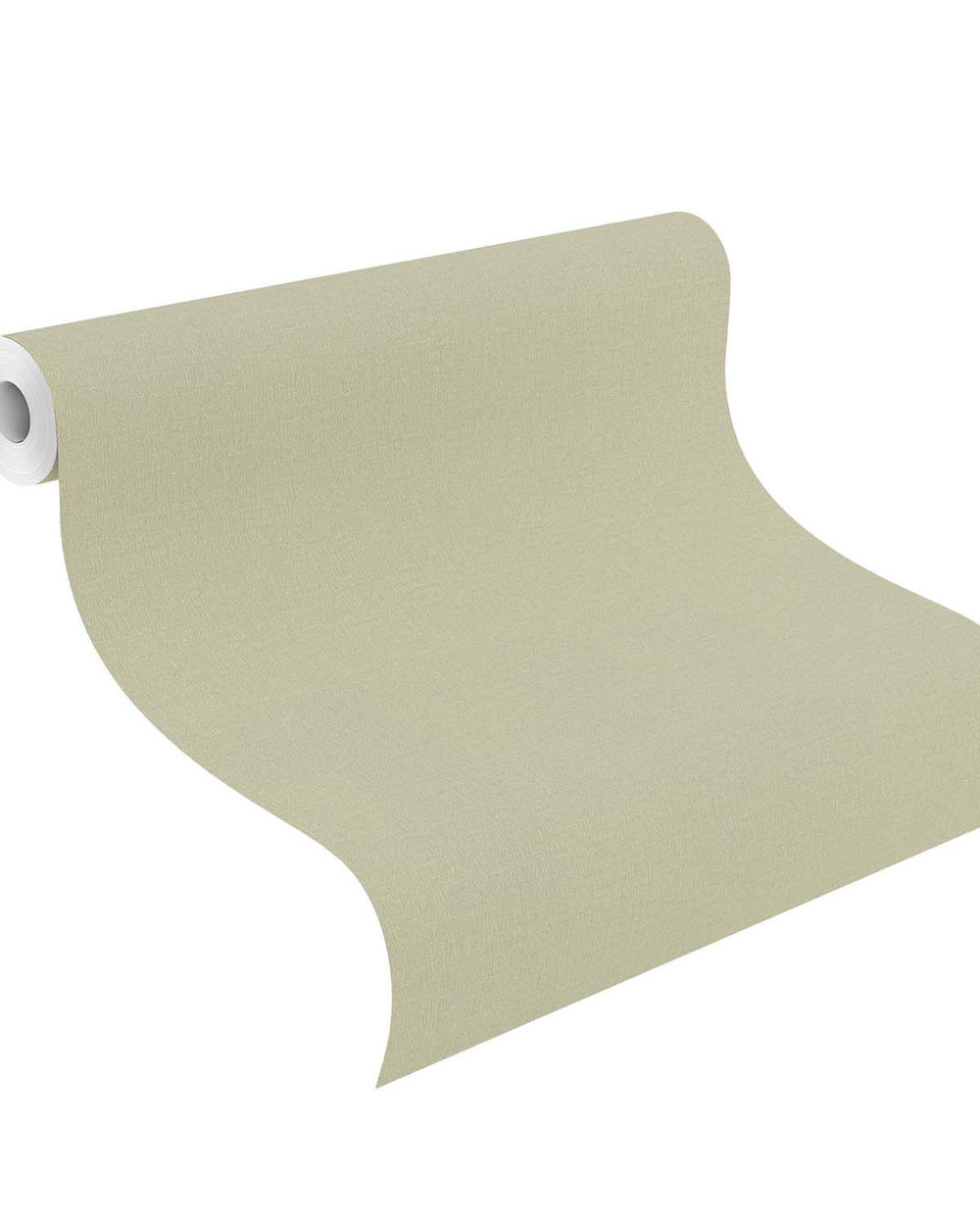 Cargo Green Faux Linen Print Wallpaper R10639