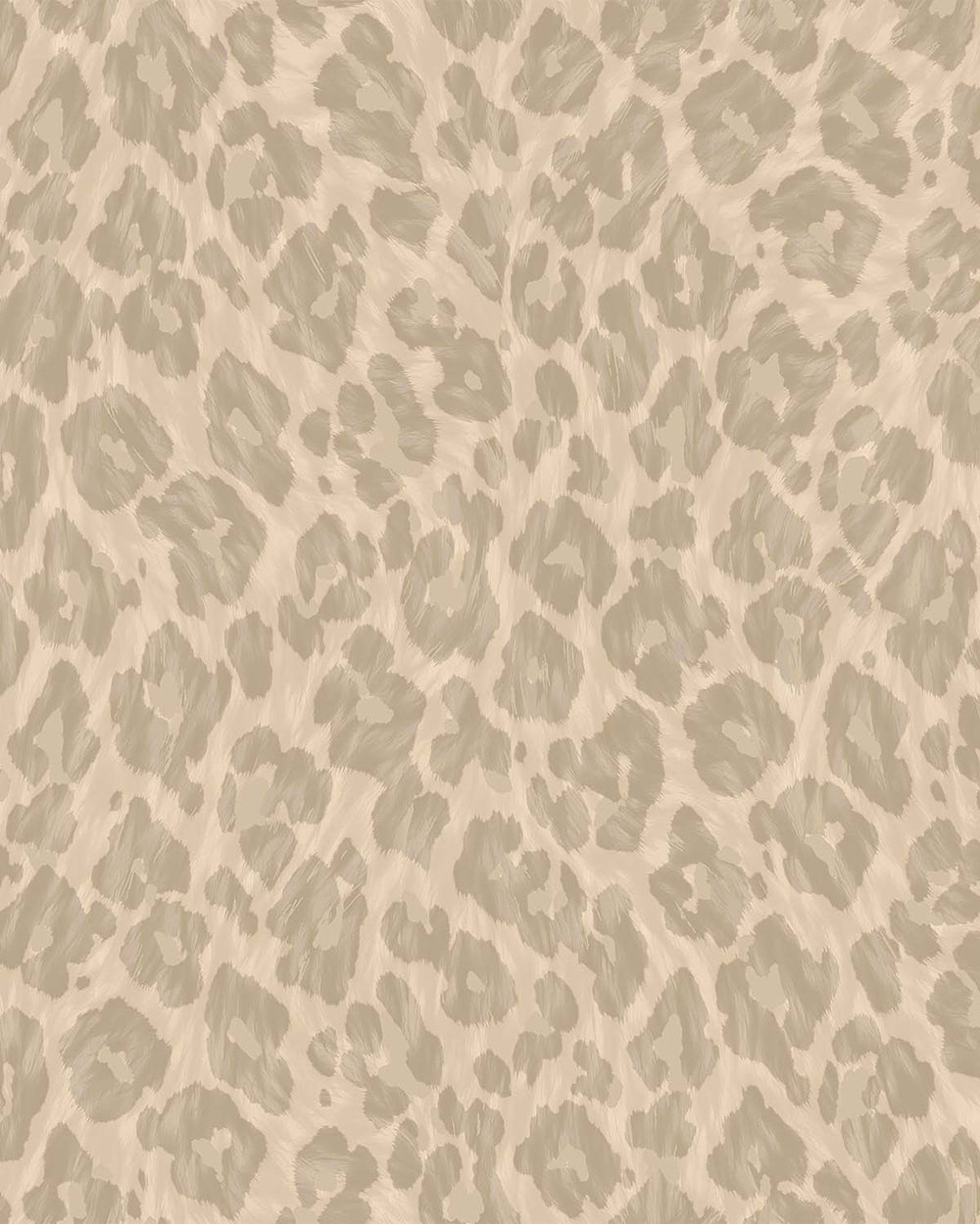 Champagne Classic Leopard Print Wallpaper R10671
