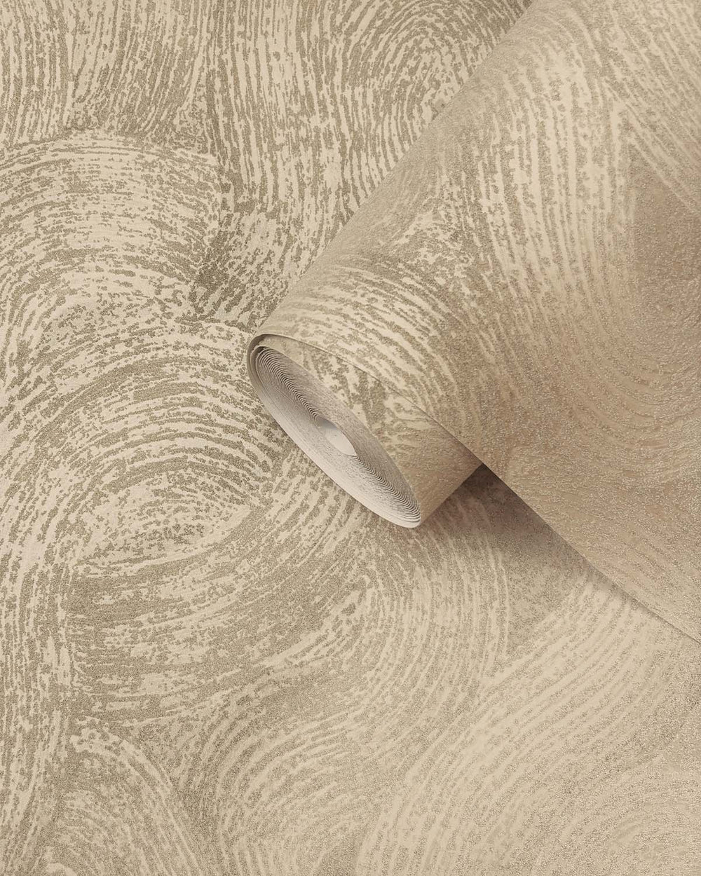 Cream Swirling Ocean Currents Wallpaper R10684