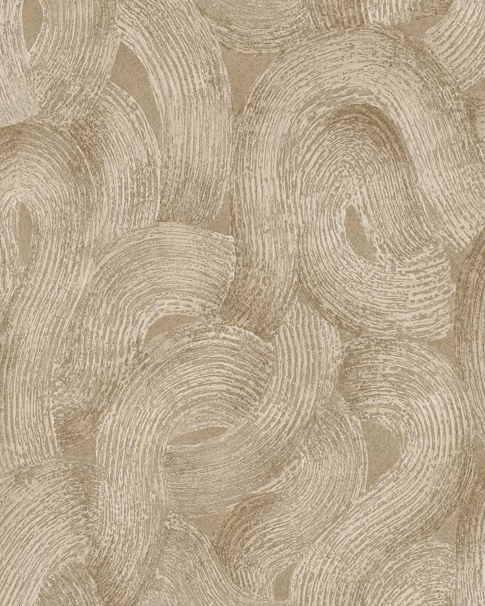 Cream Swirling Ocean Currents Wallpaper R10684