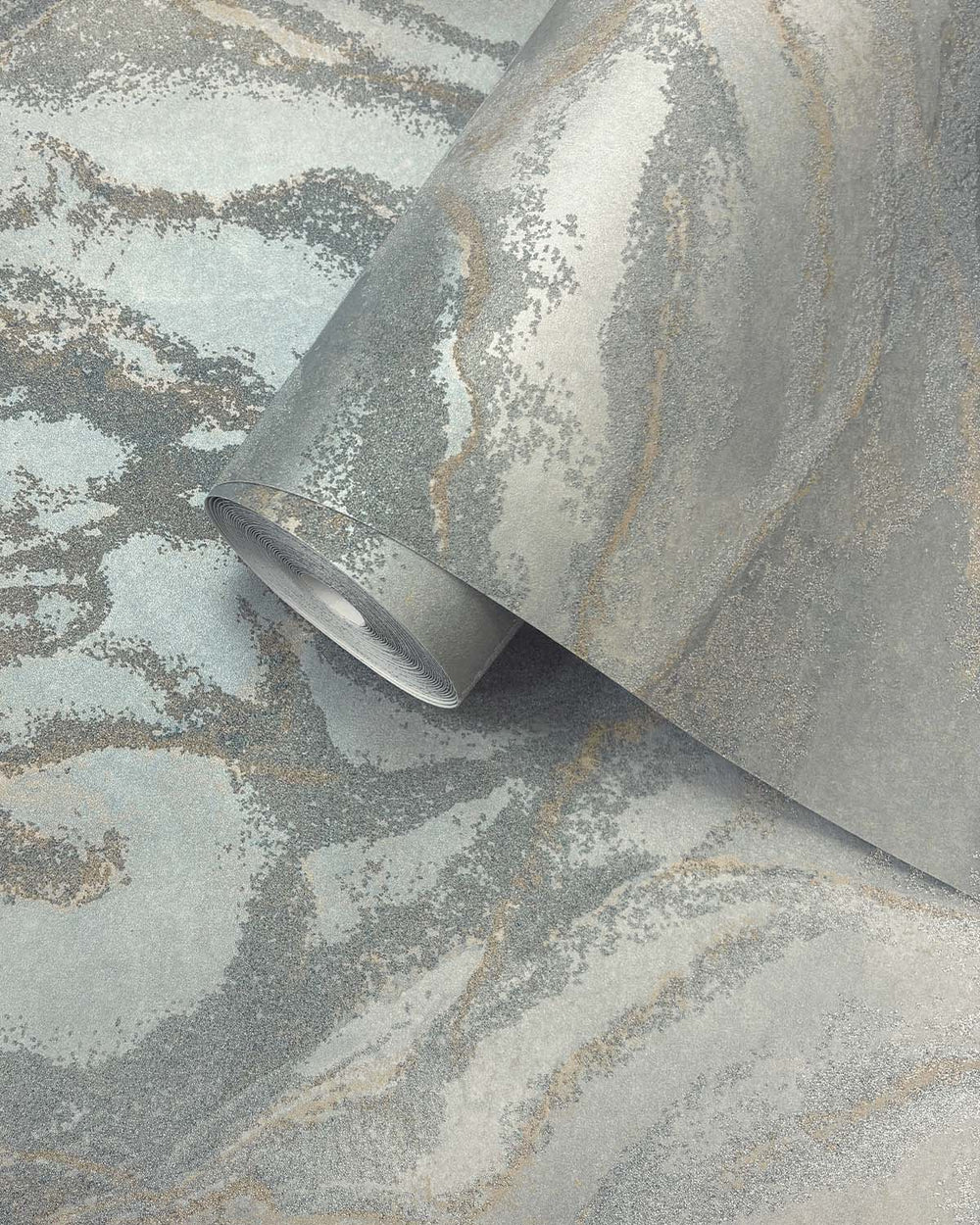 Blue Grey Flowing Abstract River Wallpaper R10687