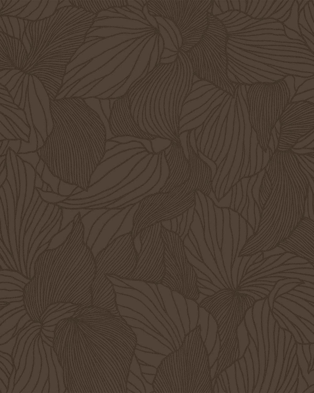 Umber Allover Orchid Petals Wallpaper R10698