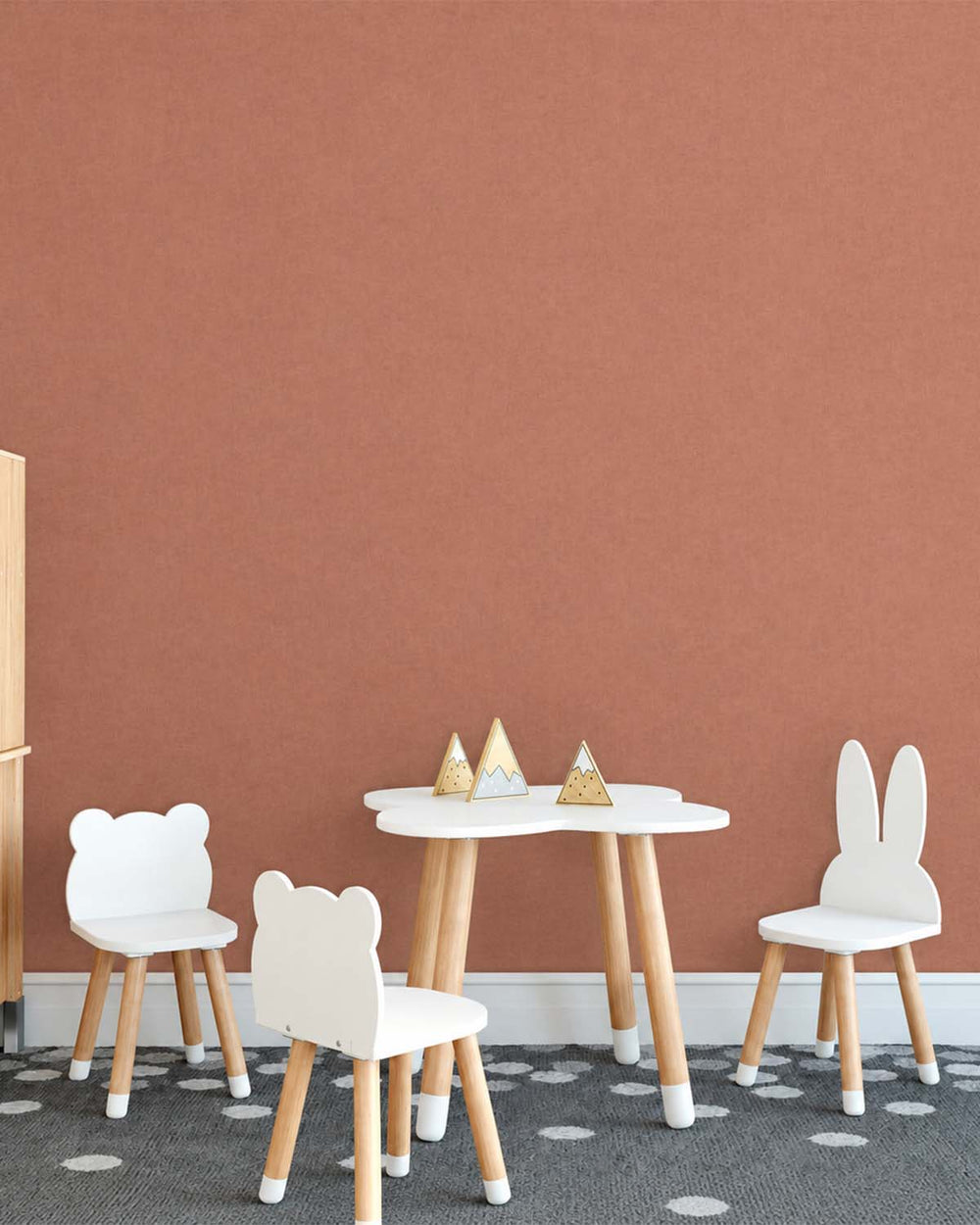 Amaretto Faux Organic Cross-Hatch Wallpaper R10711