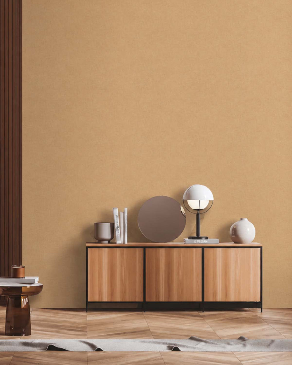 Ole Yeller Faux Organic Cross-Hatch Wallpaper R10714