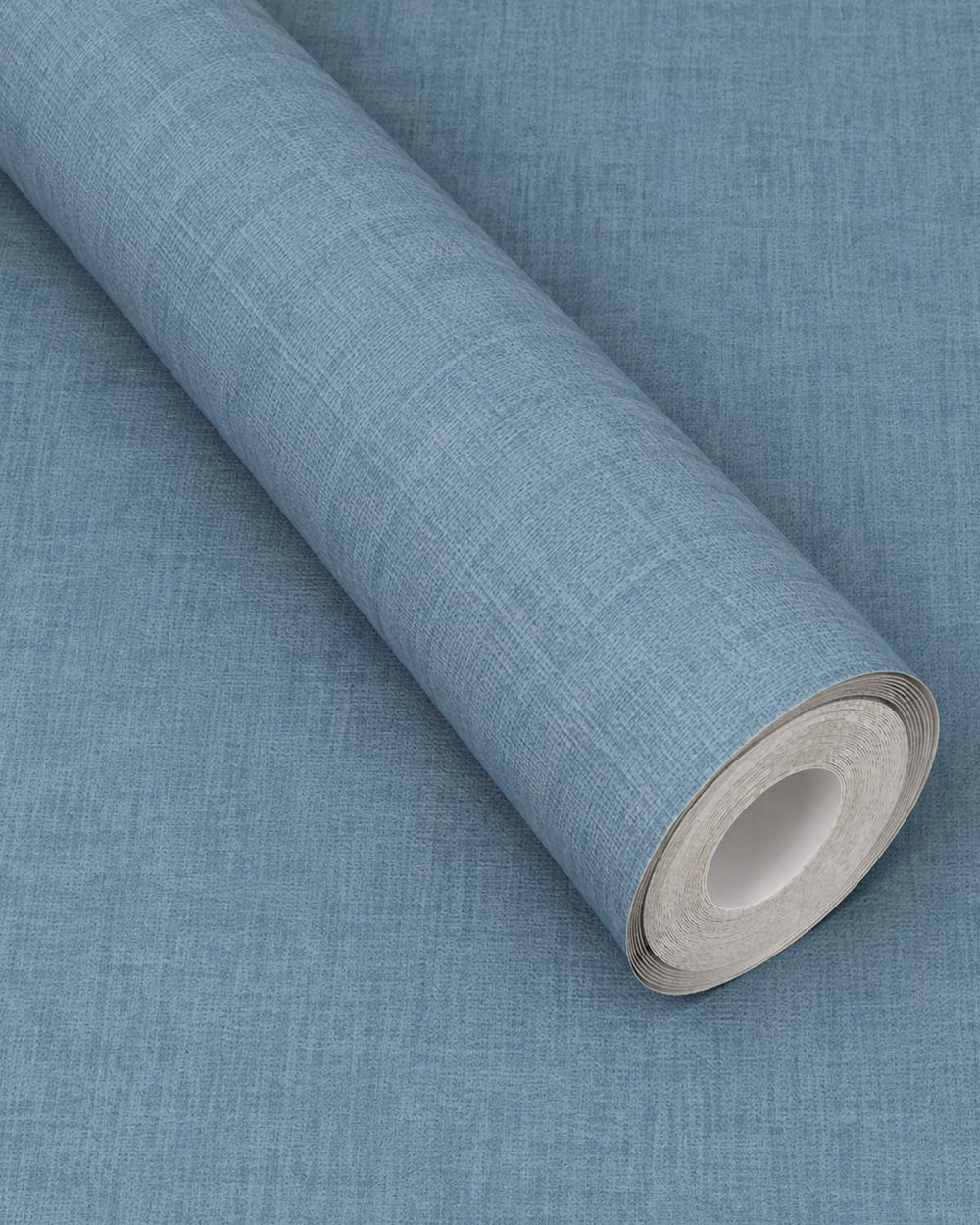 Blue Grey Faux Organic Cross-Hatch Wallpaper R10716