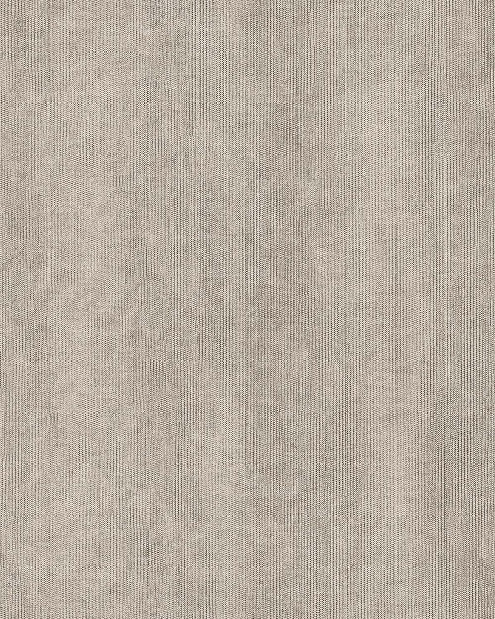 Greige Modern Faux Linen Wallpaper R10719