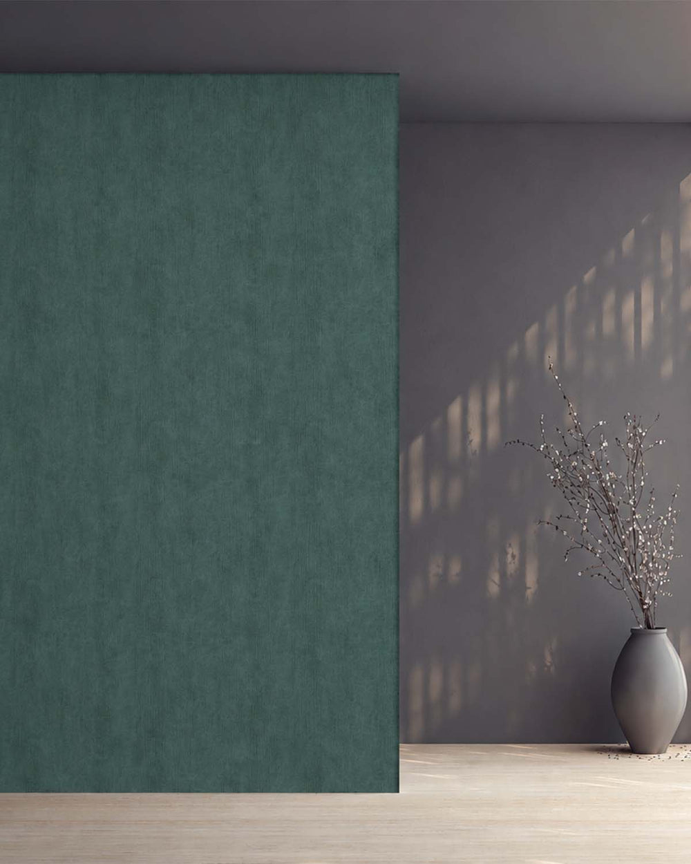 Amphitrite Modern Faux Linen Wallpaper R10725