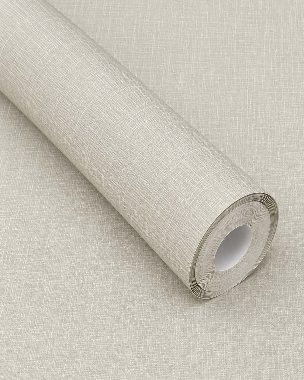 Cool Slate Faux Linen Textured Wallpaper R10731