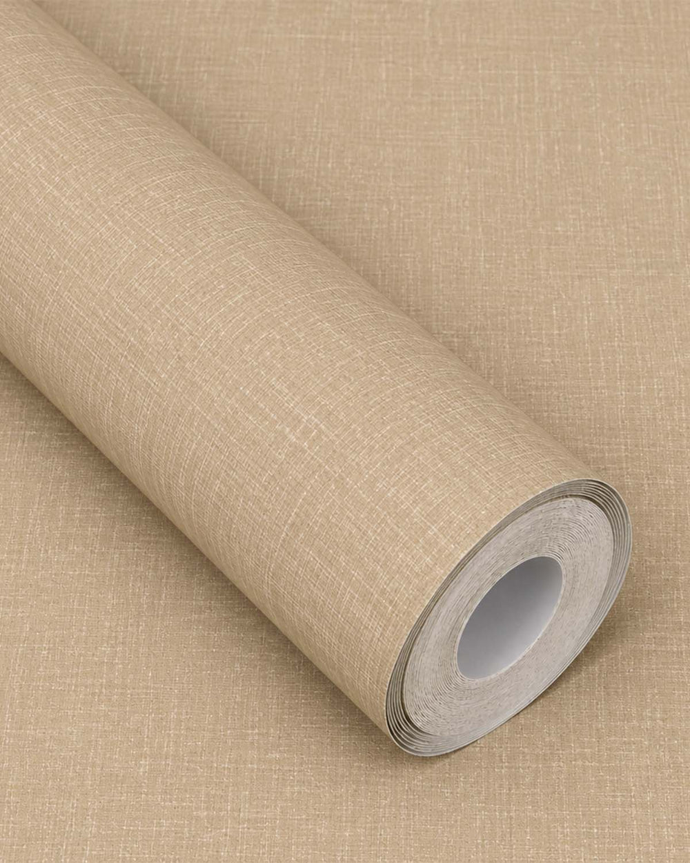 Spanish Sand Faux Linen Textured Wallpaper R10733