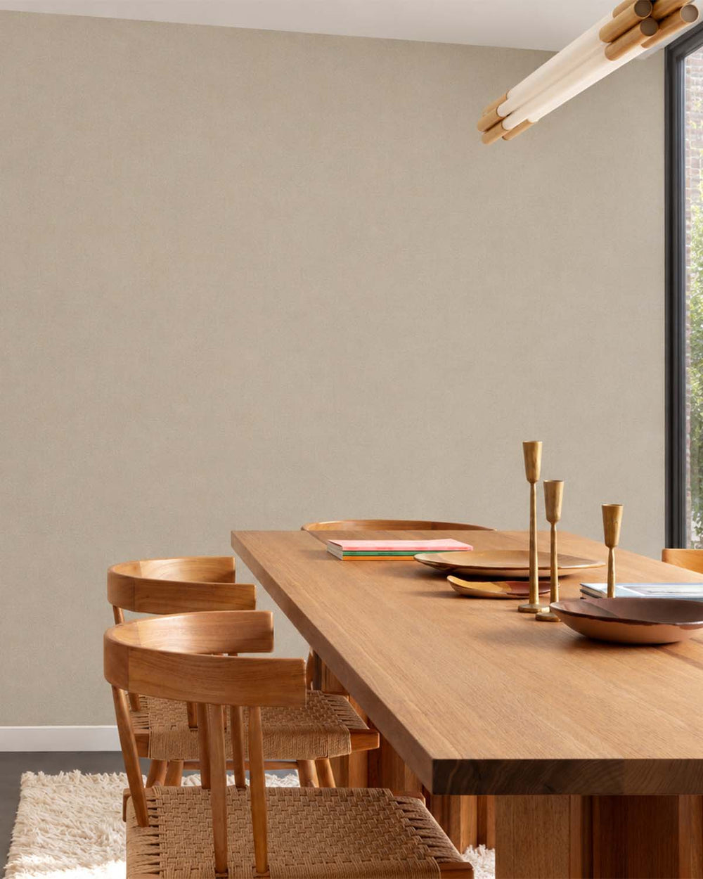 Dusty Trail Classic Micro-chevron Wallpaper R10741