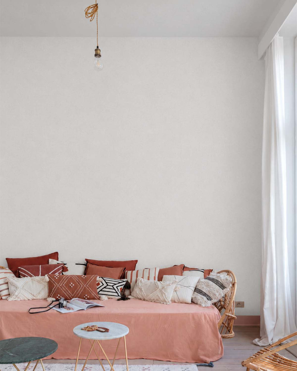 Light Brume Classic Micro-chevron Wallpaper R10743