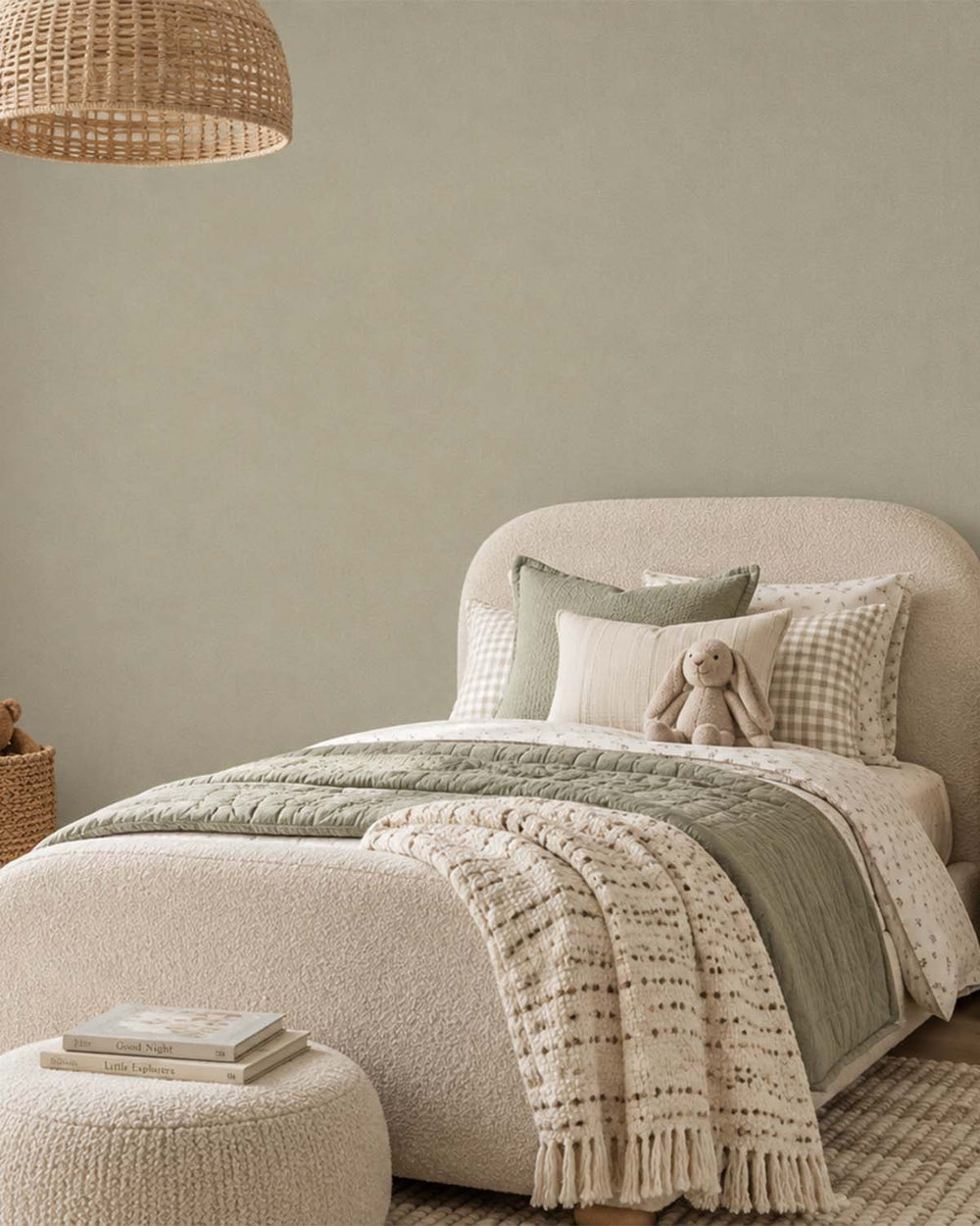 Northgate Green Classic Micro-chevron Wallpaper R10745