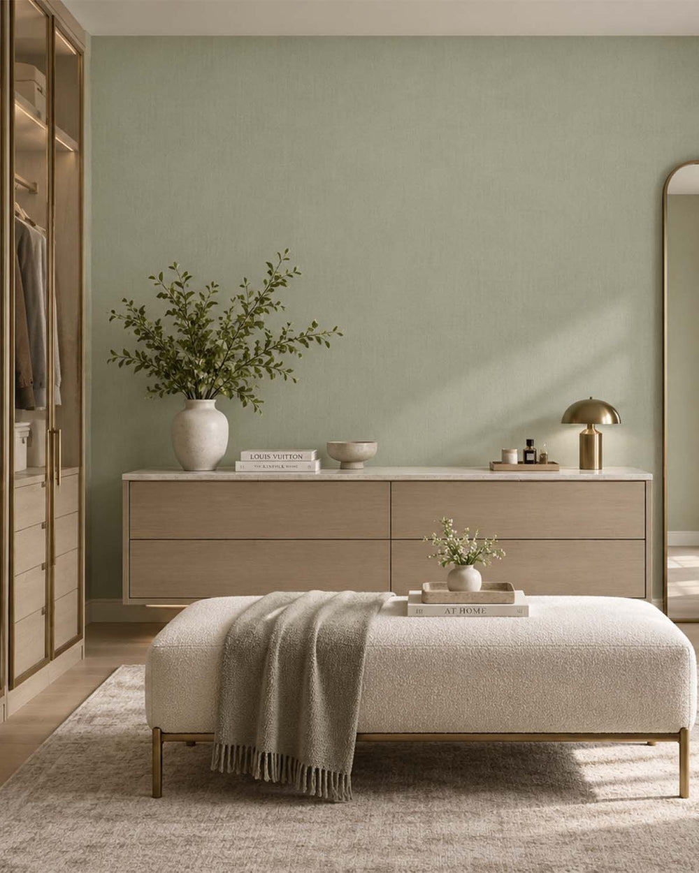 Amazon Vine Minimalist Linen-Weave Matte Wallpaper R10749