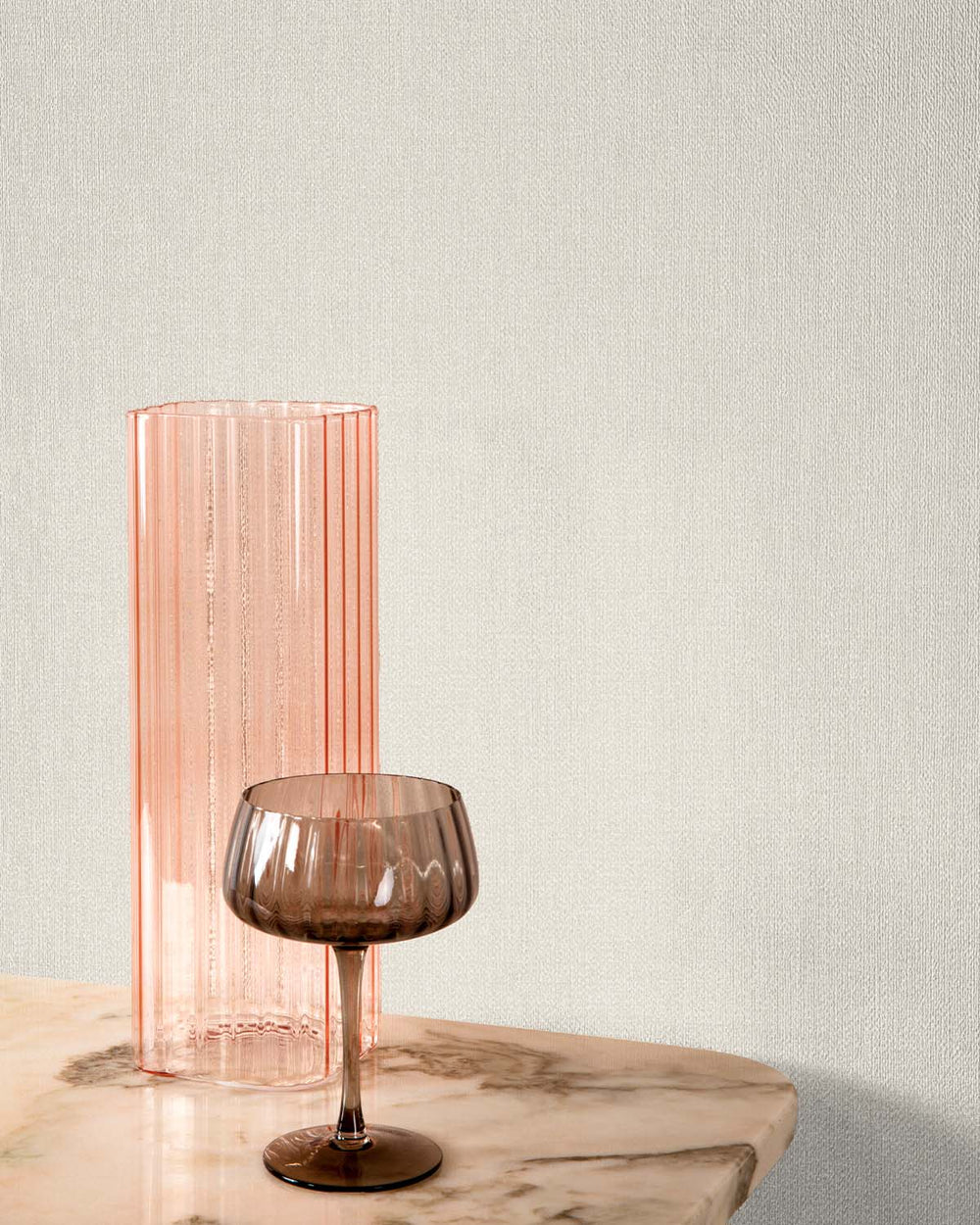 Arragonite Minimalist Linen-Weave Matte Wallpaper R10751