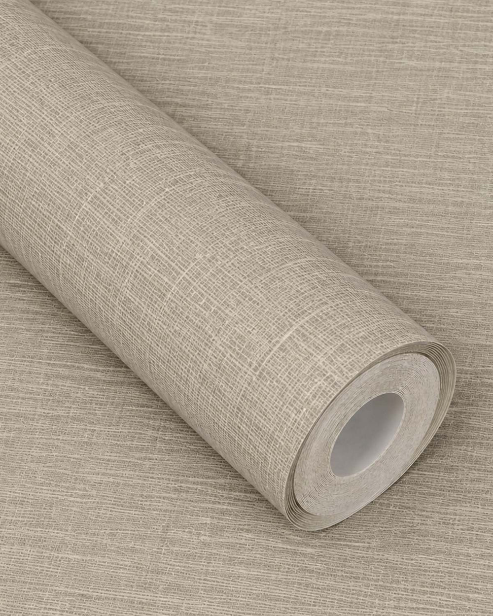 Pewter Patter Linen-Look Textured  Wallpaper R10755