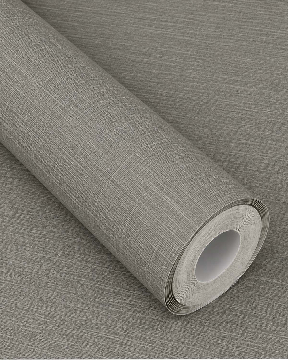 Grey Porcelain Linen-Look Textured  Wallpaper R10756