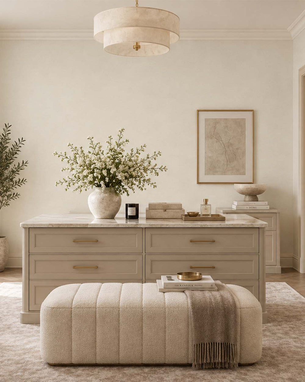 Crystal Haze Linen-Look Textured  Wallpaper R10757