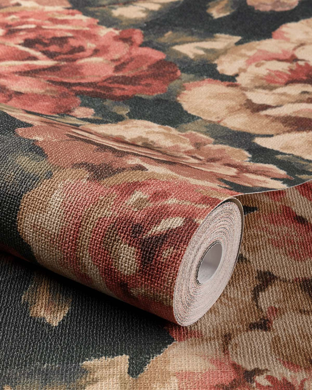Cardin Green English Cottage Garden Floral Wallpaper R10762