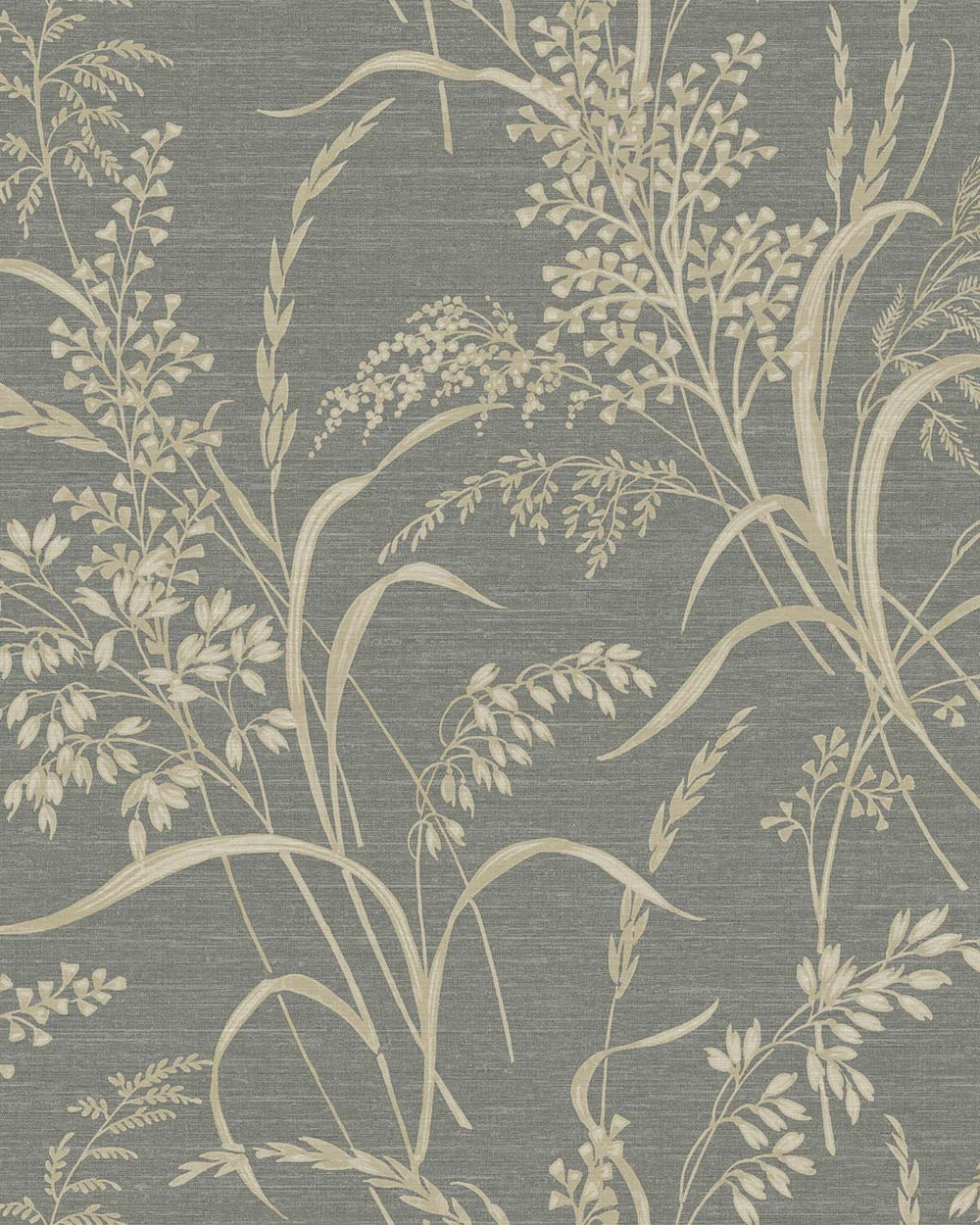 Turtle Bay Sprig Grasses Textured Wallpaper R10771