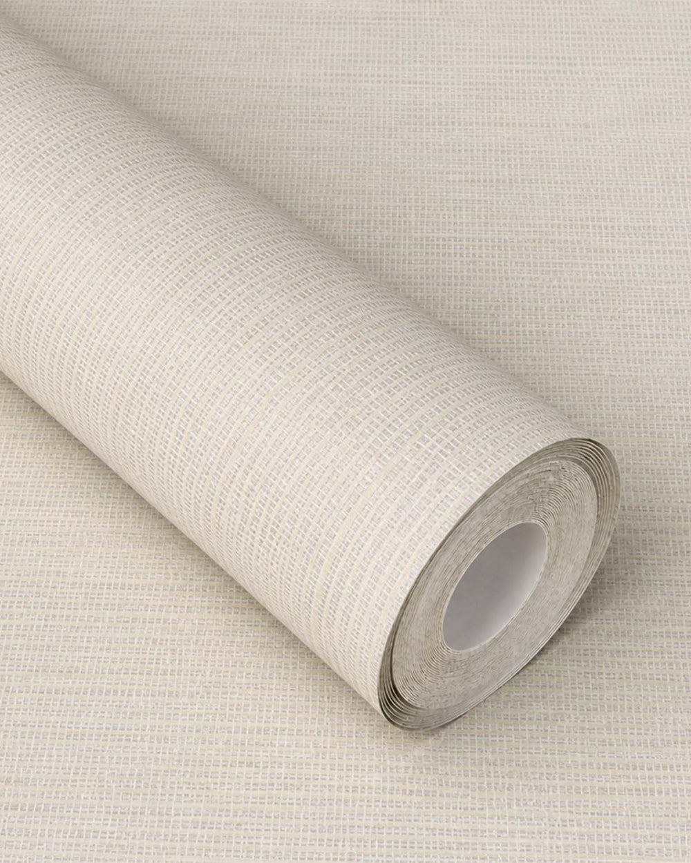 Reflection Beige Metallic Grasscloth Wallpaper R4631