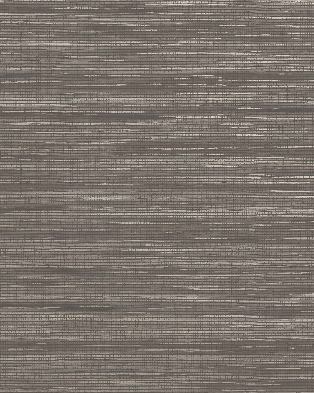 Charcoal Plain Grasscloth-like Textured Metallic Wallpaper R7621