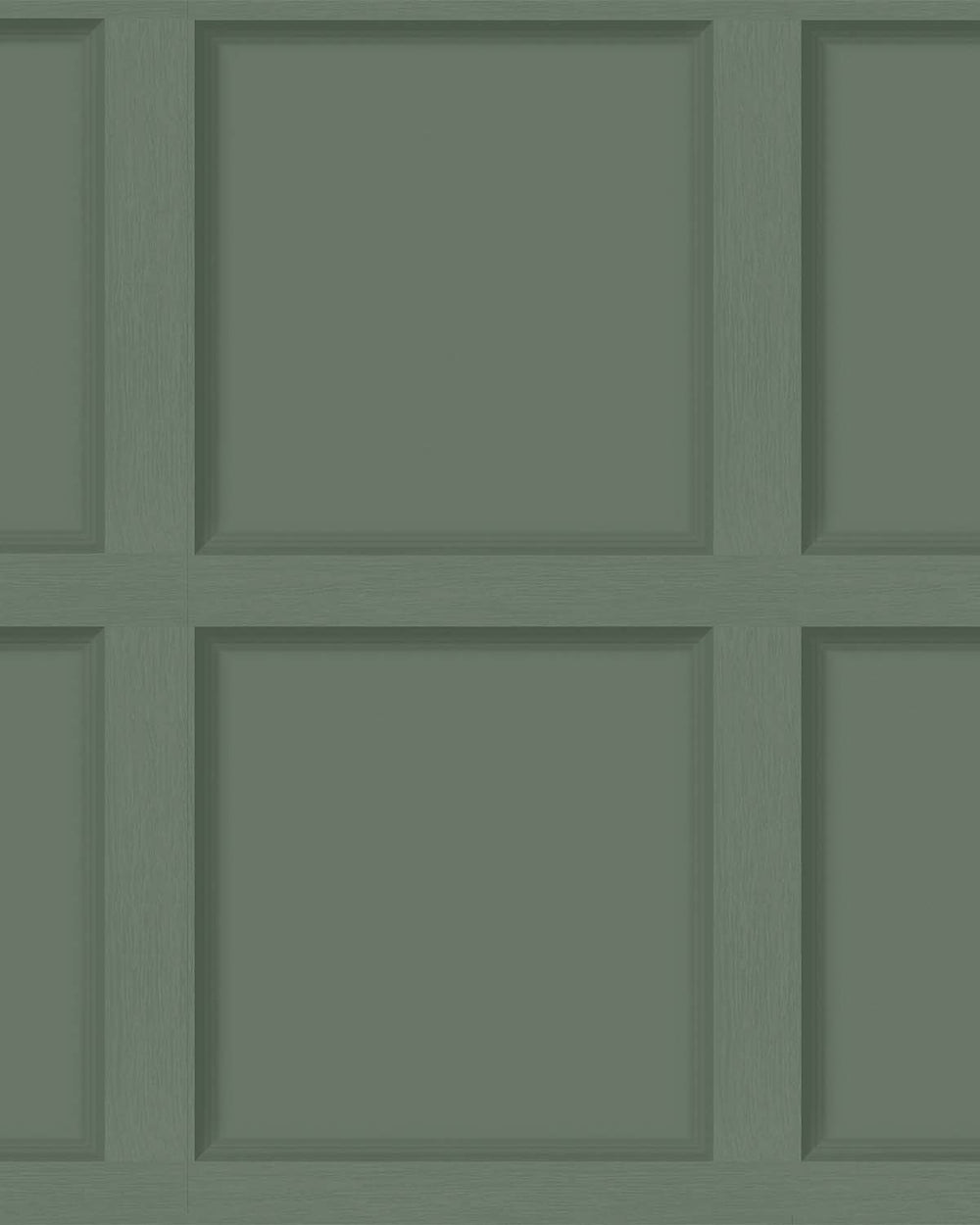 Green Modern Wood Panel 3D Effect Wallpaper R7647