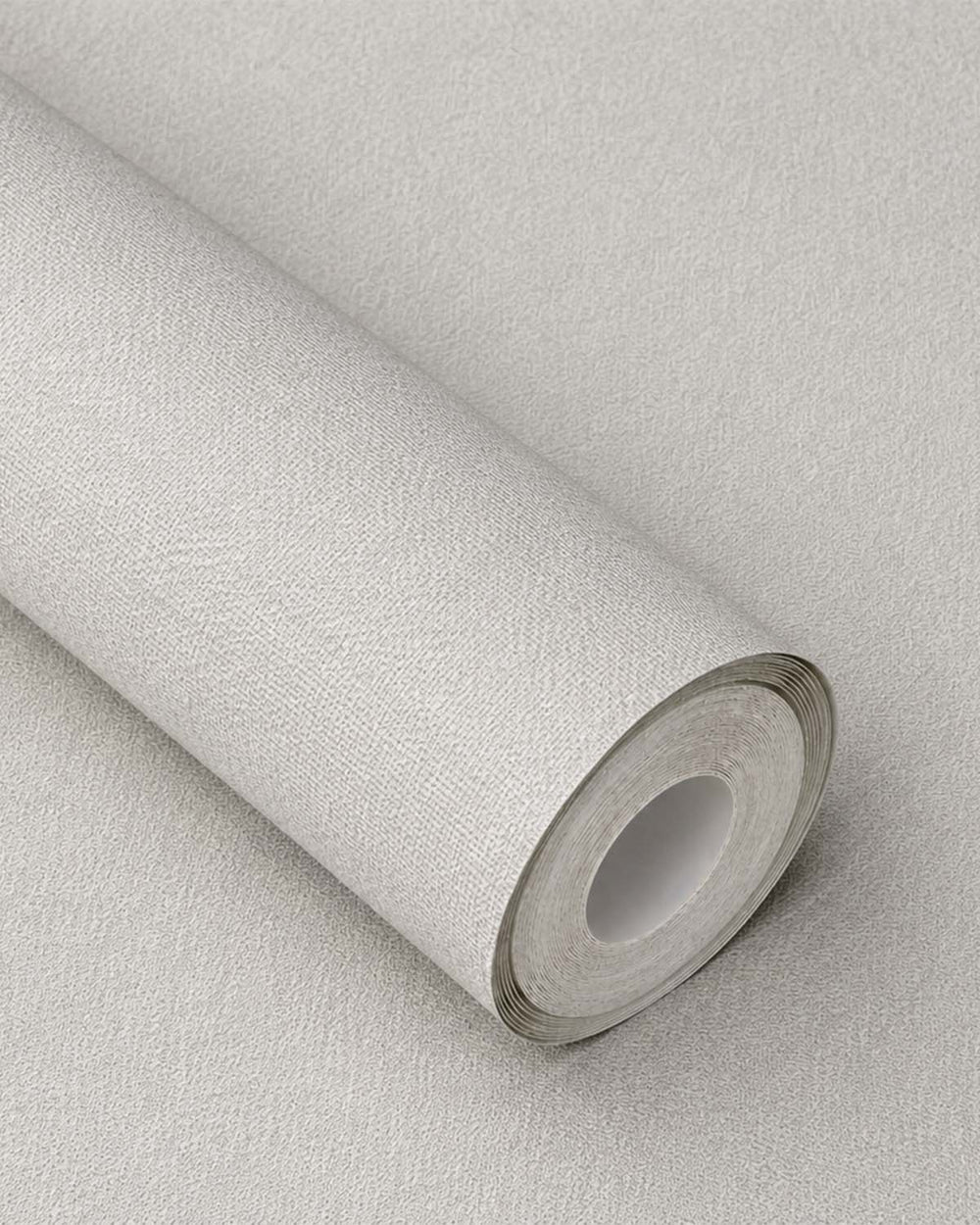 White Plain Textile Wallpaper R8009