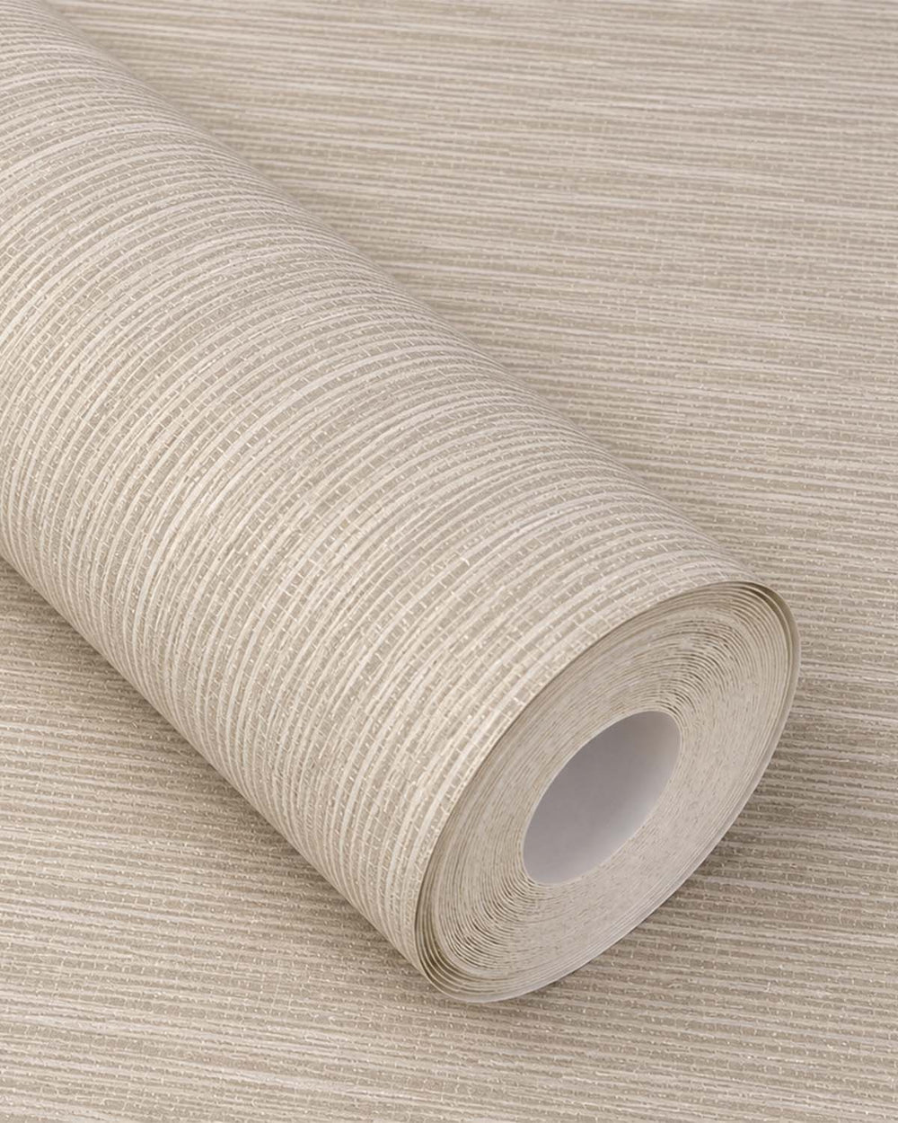 Off White Textured Faux Grasscloth Effect Wallpaper R8225