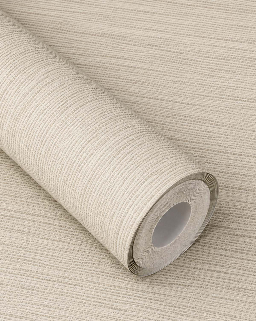 White Grasscloth Effect Textured Wallpaper R8885
