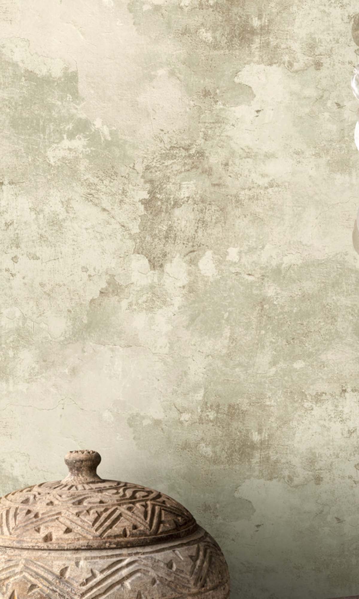 Beige Old Concrete Effect Textured Wallpaper R8893