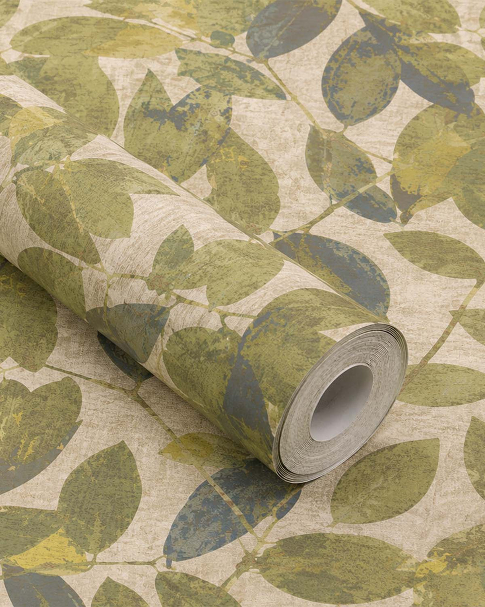 Golden Green Beech Tree Leaves Botanical Wallpaper R9145