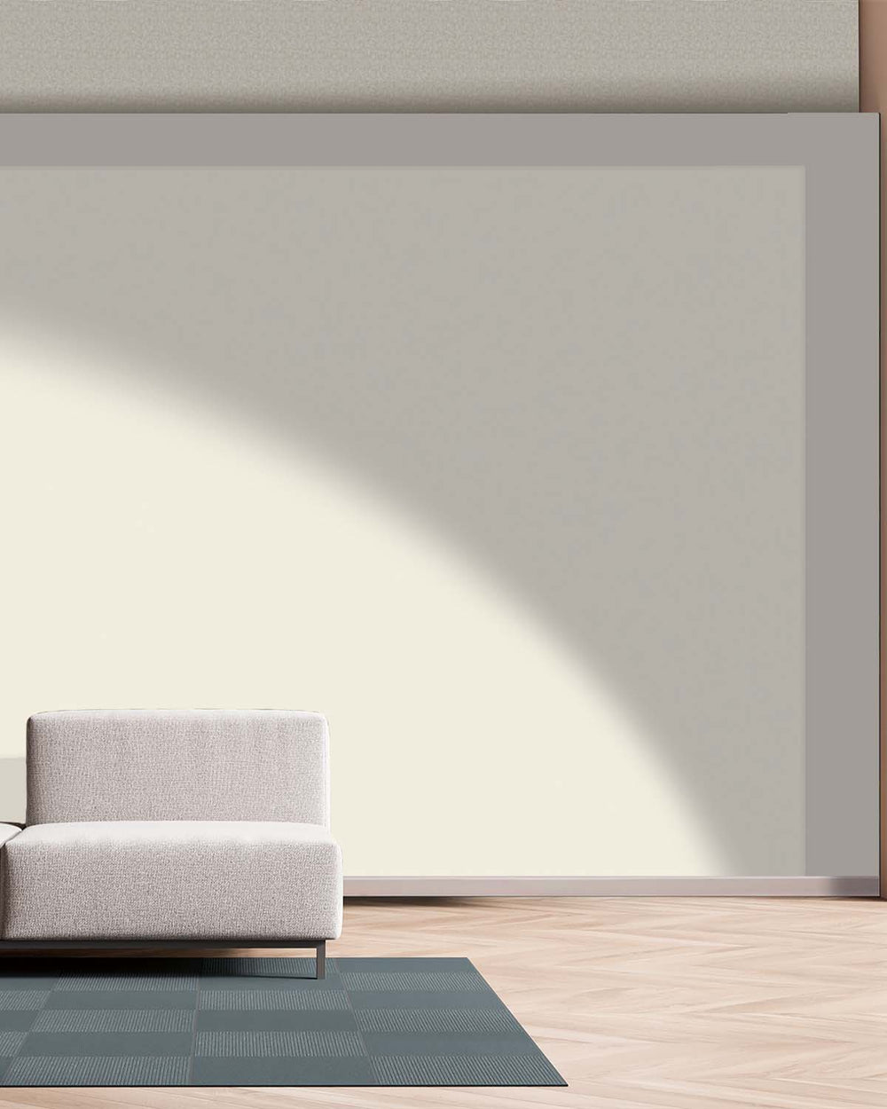 Lily White  Simple Plain Wallpaper R9151