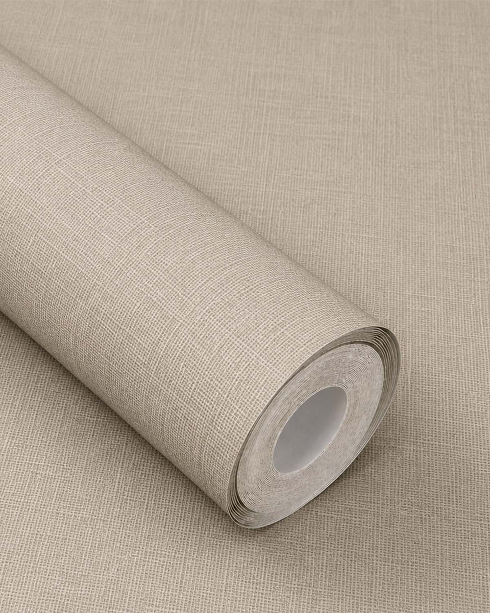 Beige Plain Textured Wallpaper R9230