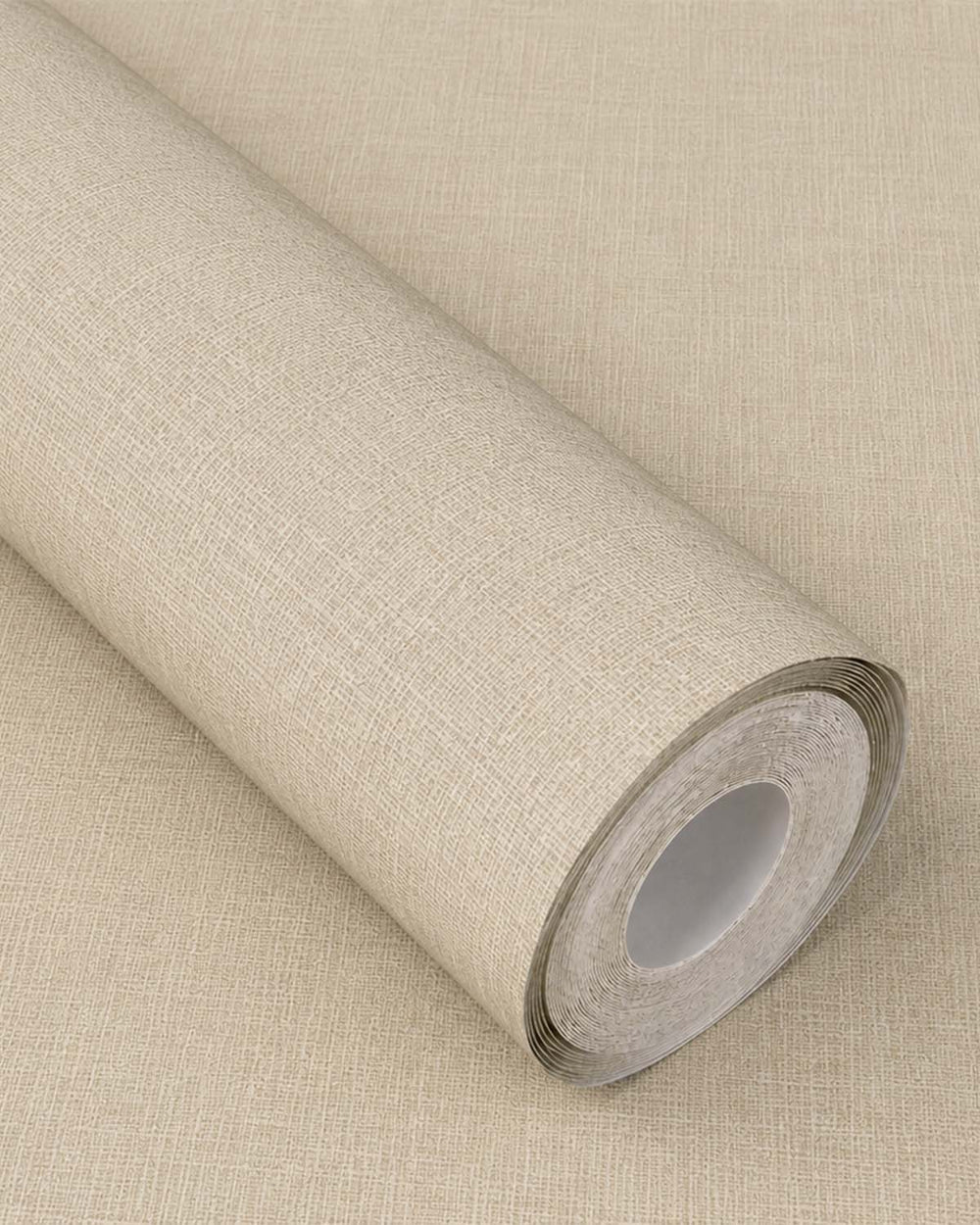 Taupe Plain Textured Wallpaper R9231