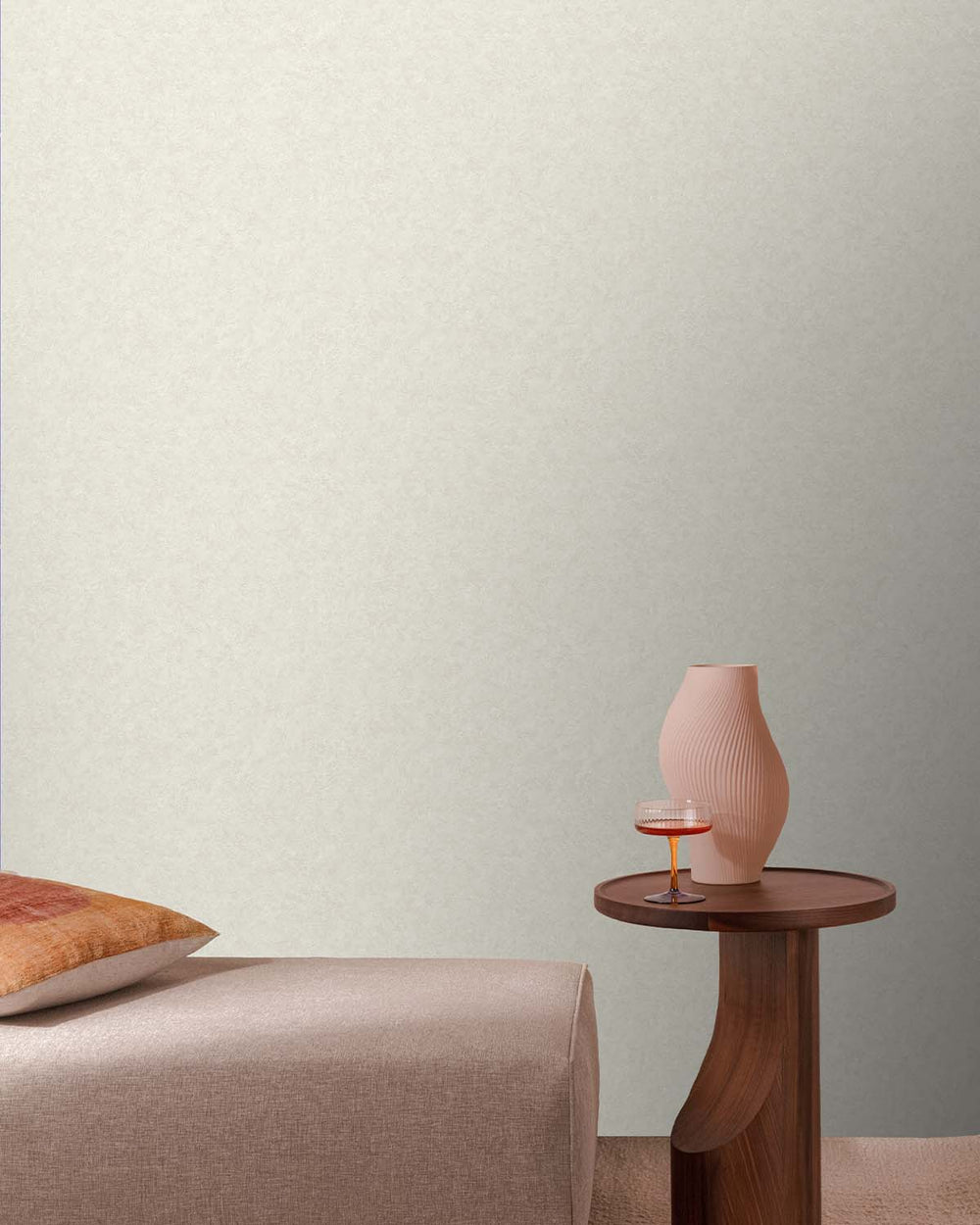 Beige Natural Plain Wallpaper R9250