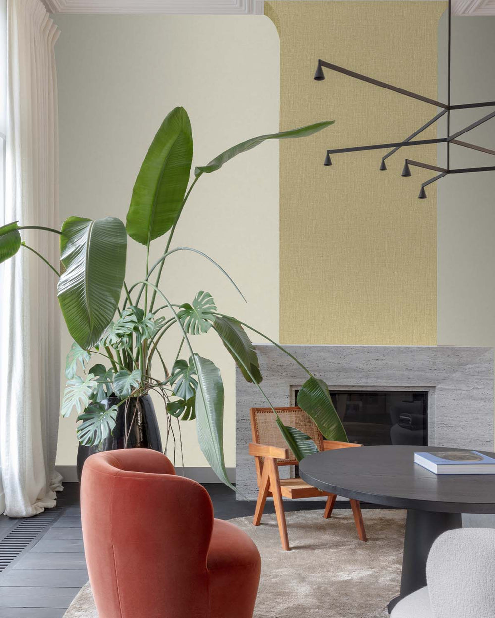 Green Simple Plain Wallpaper R9307