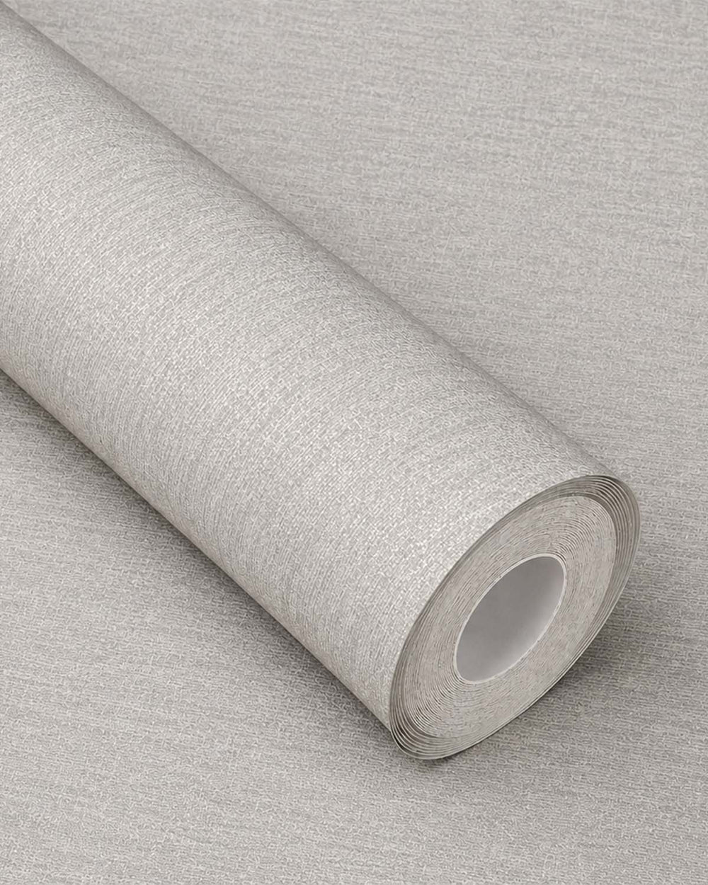 Grey Plain Textile Wallpaper R9326