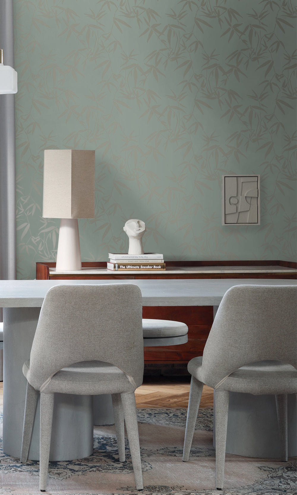 Green Bamboo Leaves Wallpaper R9371