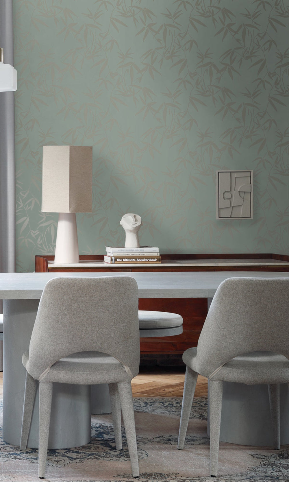 Green Bamboo Leaves Wallpaper R9371